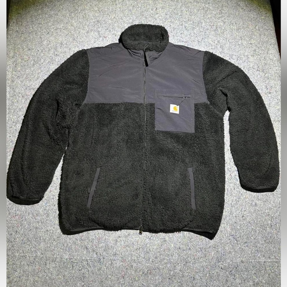 Carhartt WIP Jackson Sweat Jacket in Black/Grey